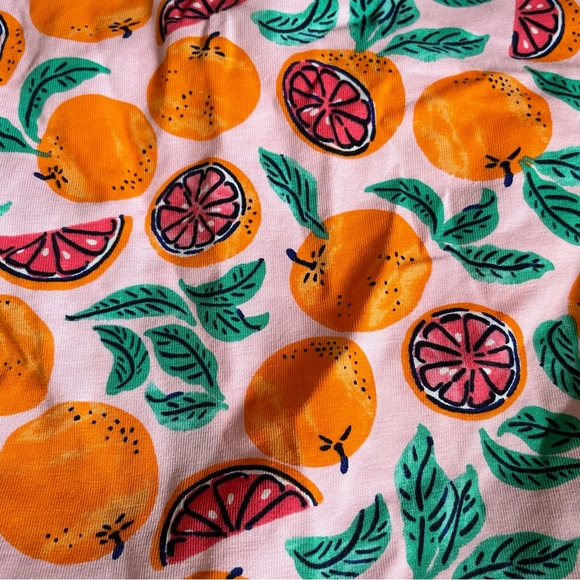 NWT NO BOUNDARIES Bikini Cotton Orange Print Lightweight Panties - Intimates - Picture 4 of 6